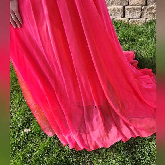 Mac Duggal Pink Prom Dress - Picture 4 of 4